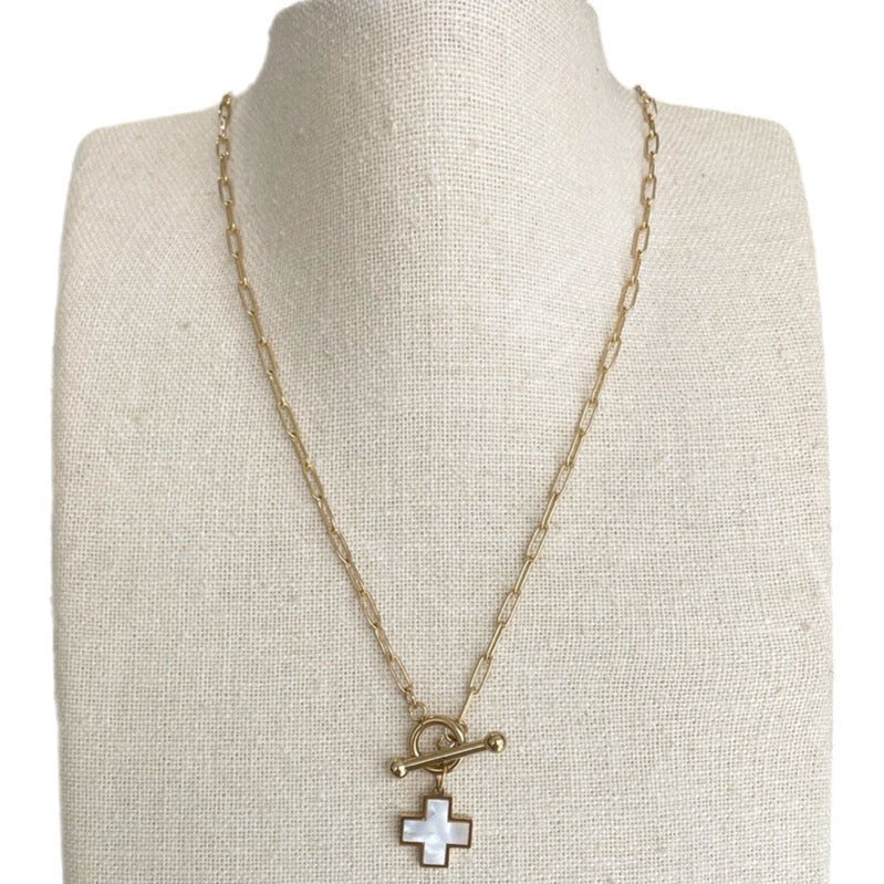 Colla Cruz broche