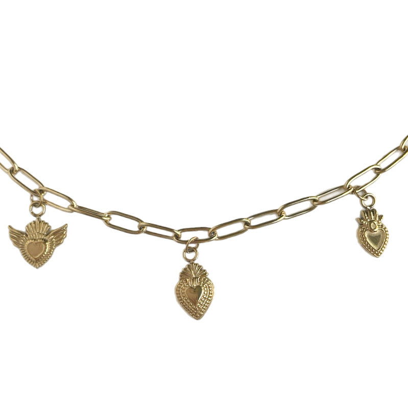 Pulsera corazones