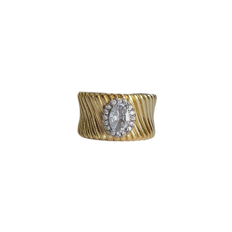 Anillo bicolor princesa