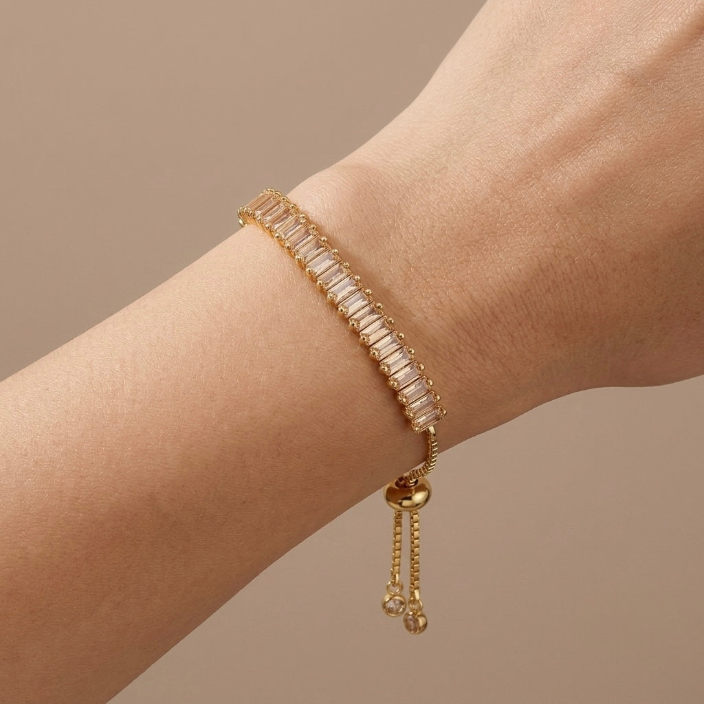 Pulsera Baguette Gold