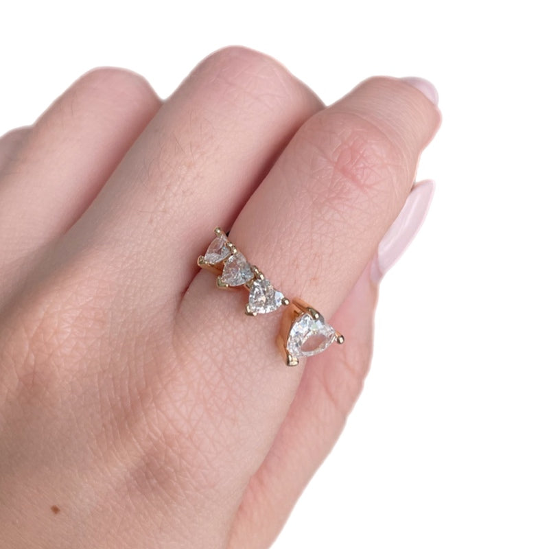 Anillo corazones