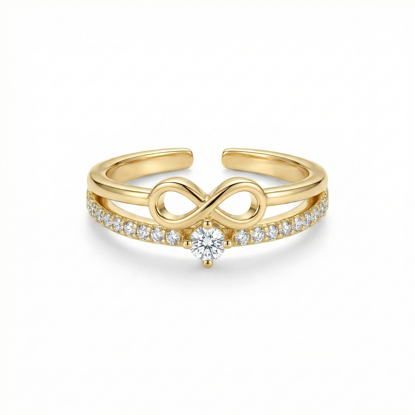 Anillo infinito doble