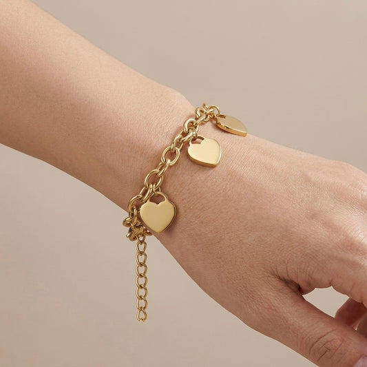 Pulsera corazones