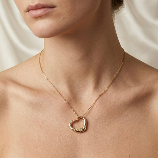 Collar corazón