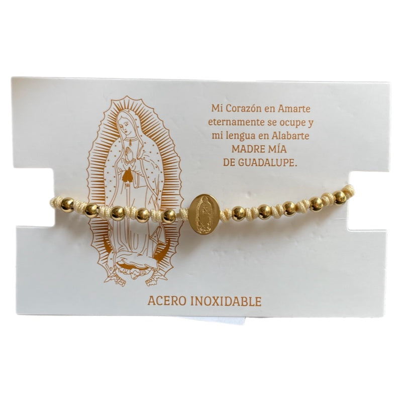 Pulsera hilo Virgen