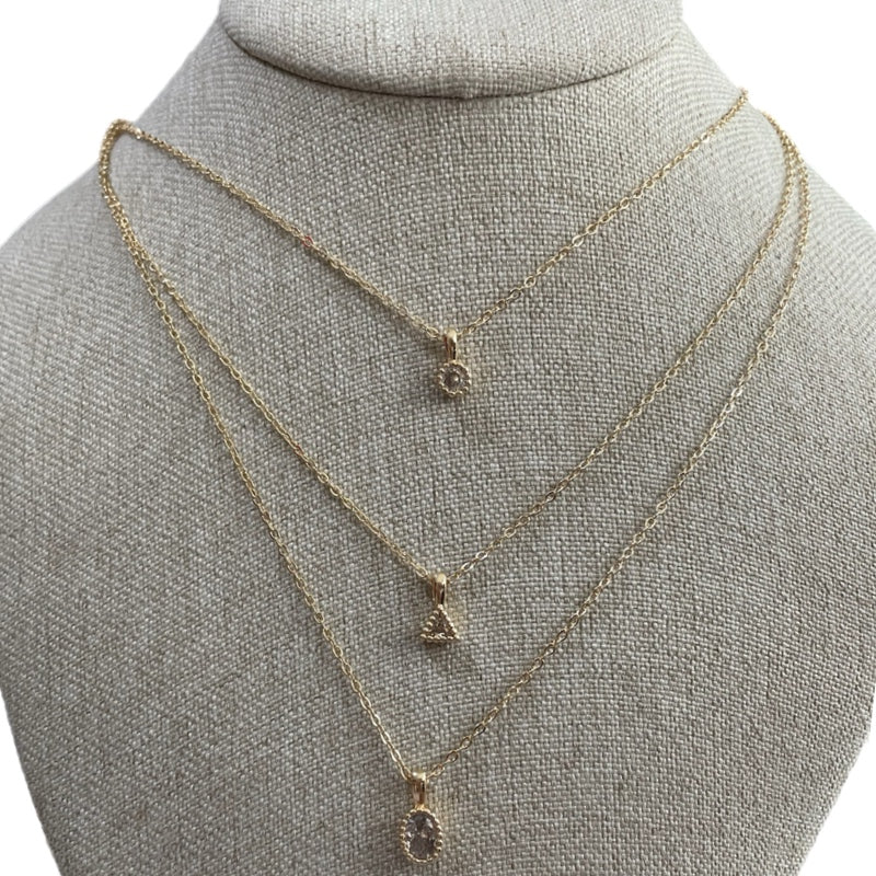Collar triple zirconias