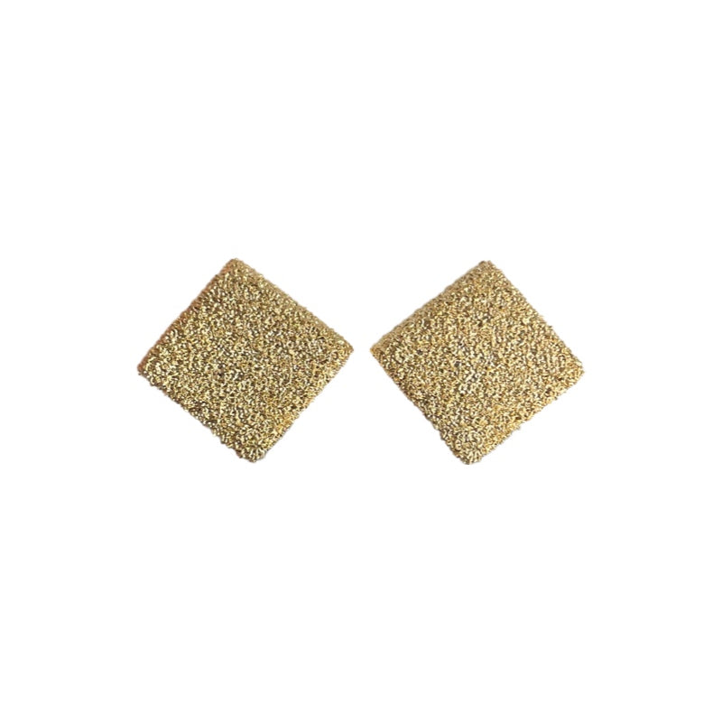 Aretes rombo brillo