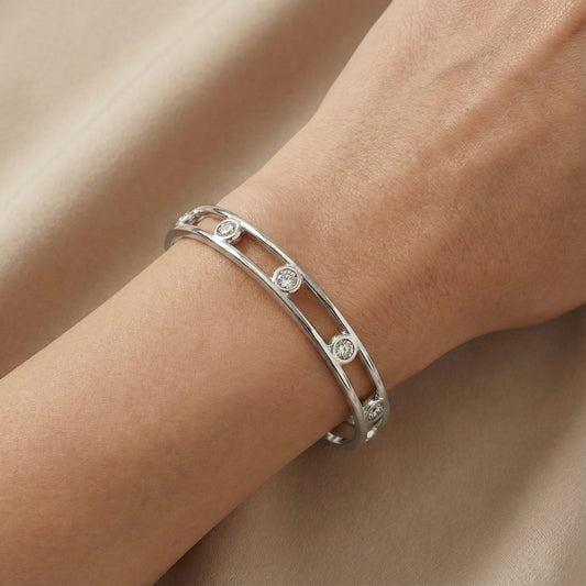 Pulsera René plateada