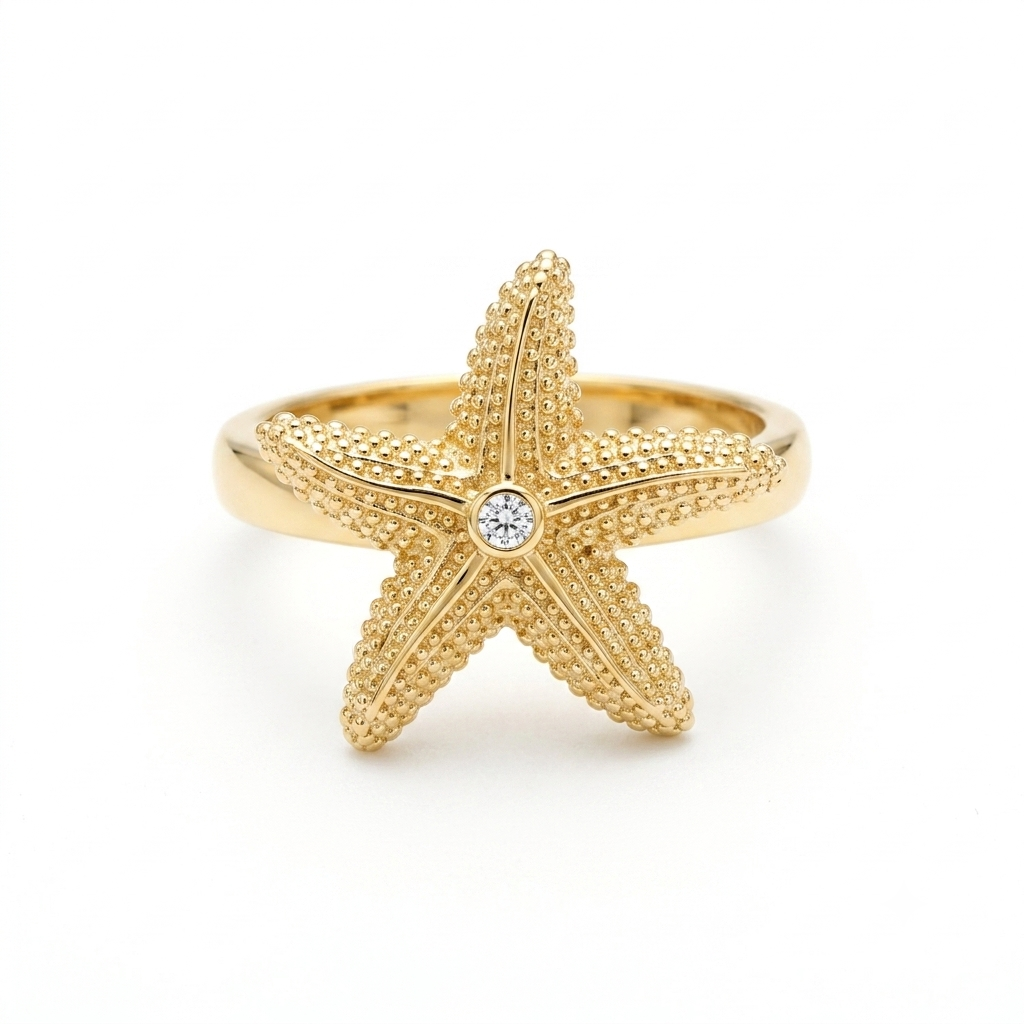 Anillo Estrella Mar