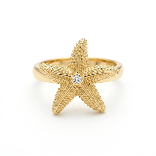 Anillo Estrella Mar