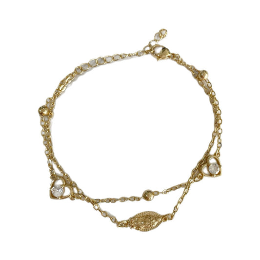 Pulsera doble Virgen Guadalupe