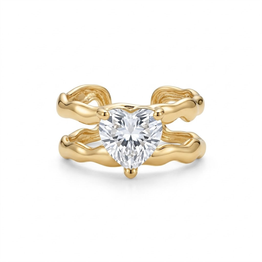 Anillo corazón