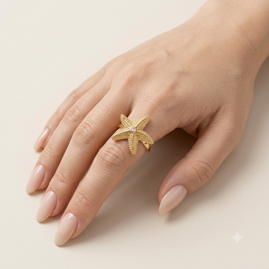 Anillo Estrella Mar