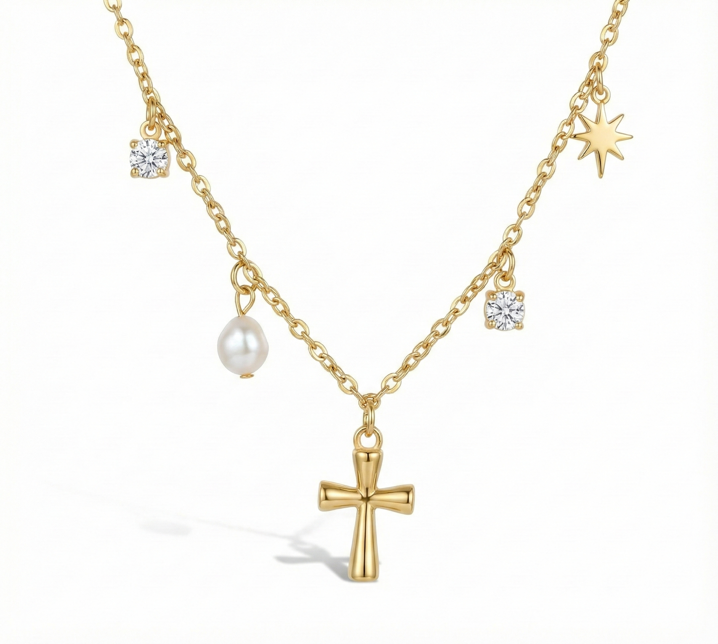 Collar multicharm Cruz