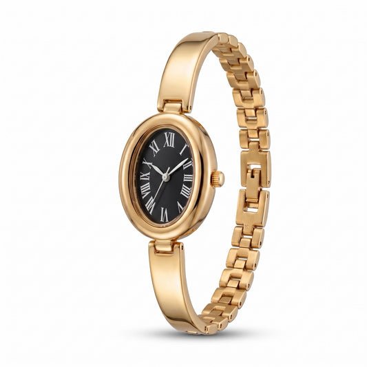 Reloj combinado negro