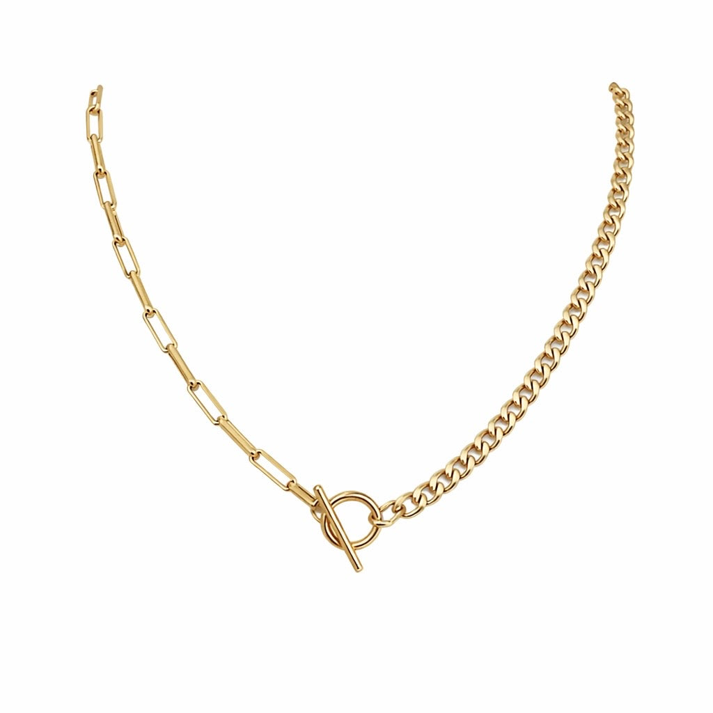 Collar mitades medio
