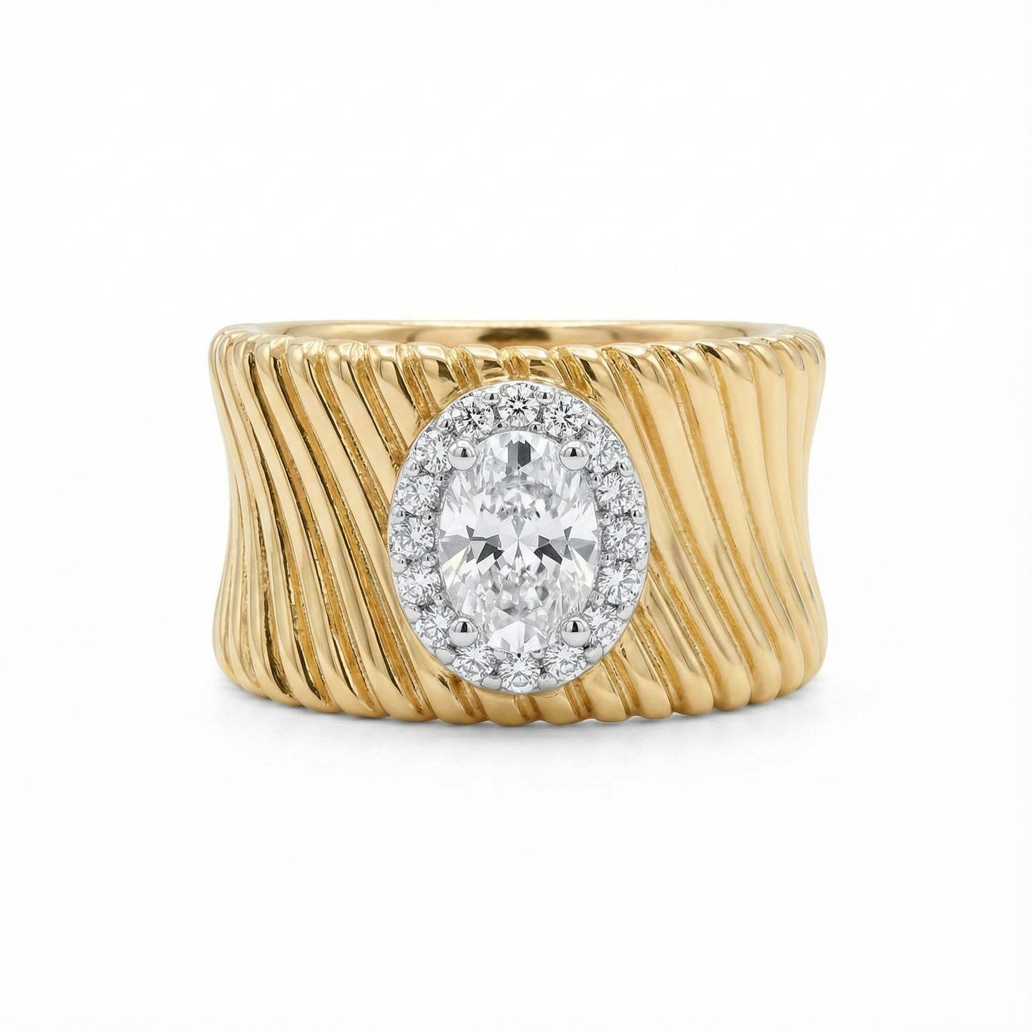 Anillo bicolor princesa