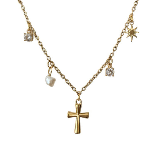 Collar multicharm Cruz