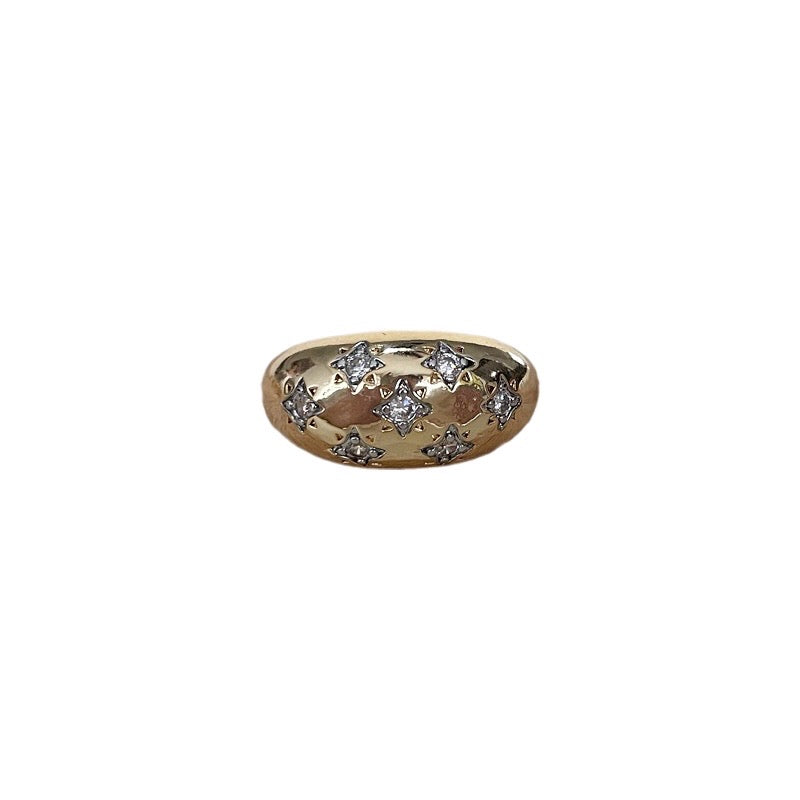 Anillo chunky estrella