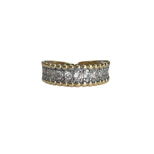 Anillo bicolor