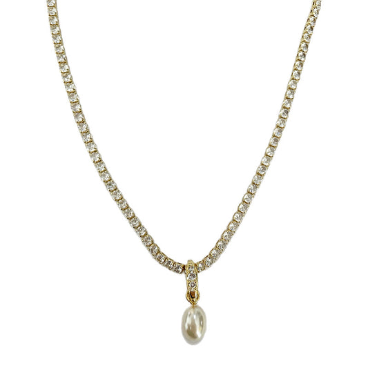 Collar tennis perla