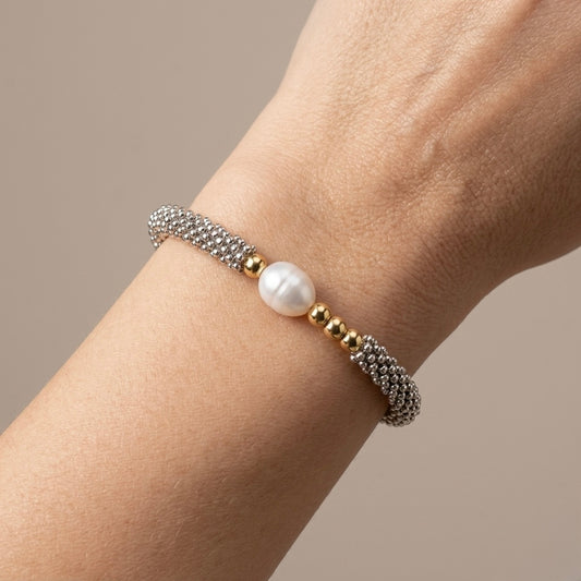 Pulsera bicolor