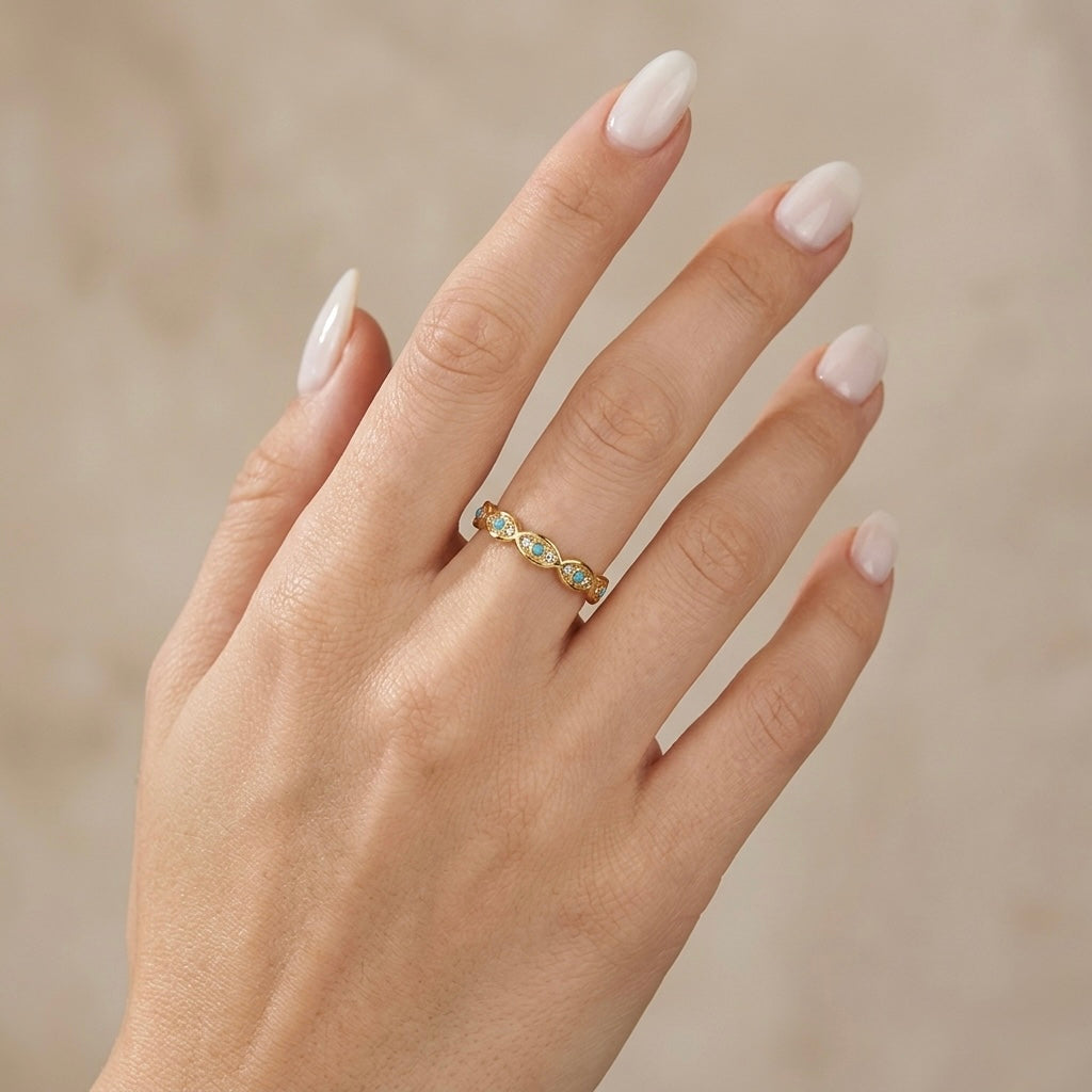 Anillo ojitos