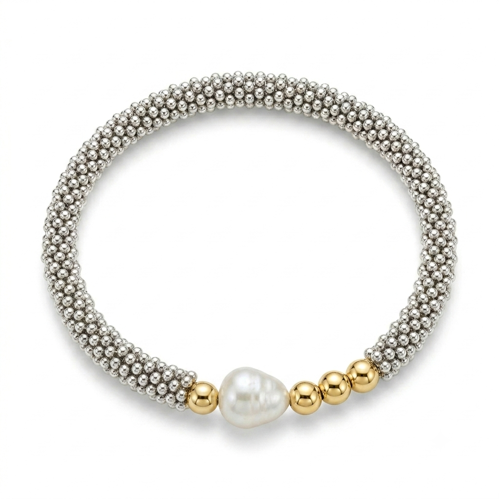 Pulsera bicolor