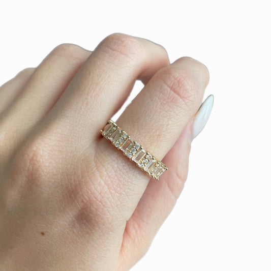 Anillo Baguette