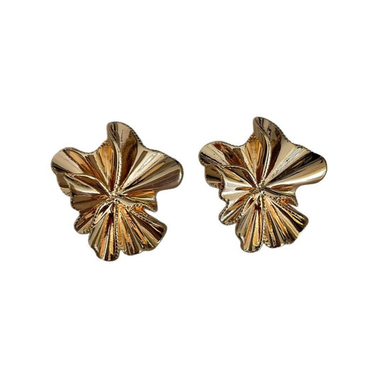 Aretes Flor Listón