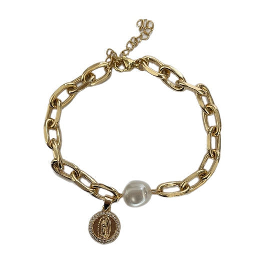 Pulsera Virgen Perla