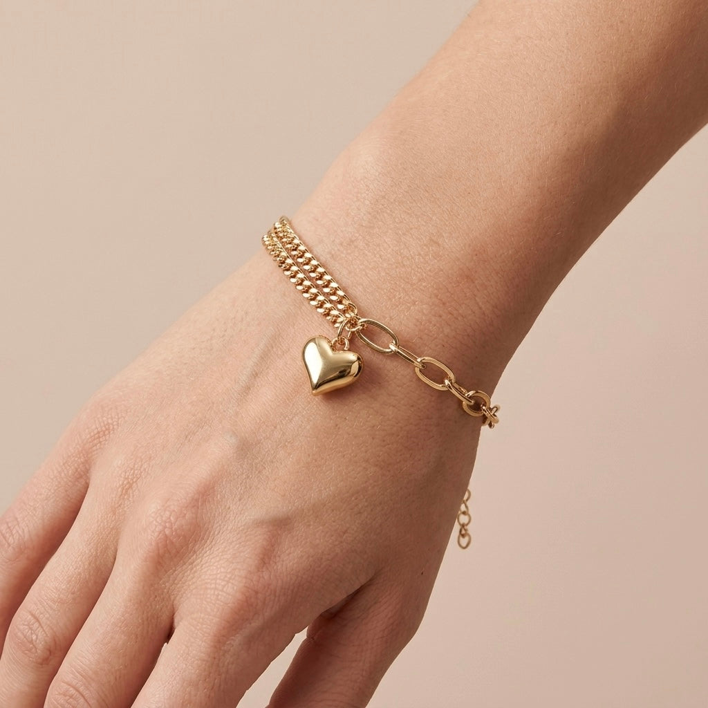 Pulsera bicadena