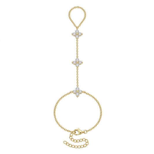 Pulsera anillo Lotus