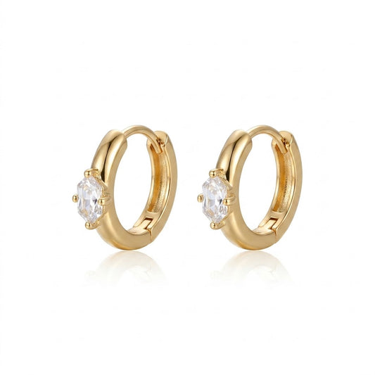 Arracadas zirconia
