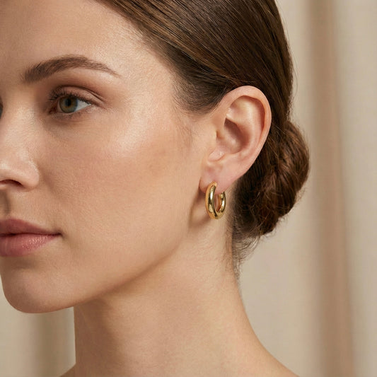 Arracadas chunky medianas