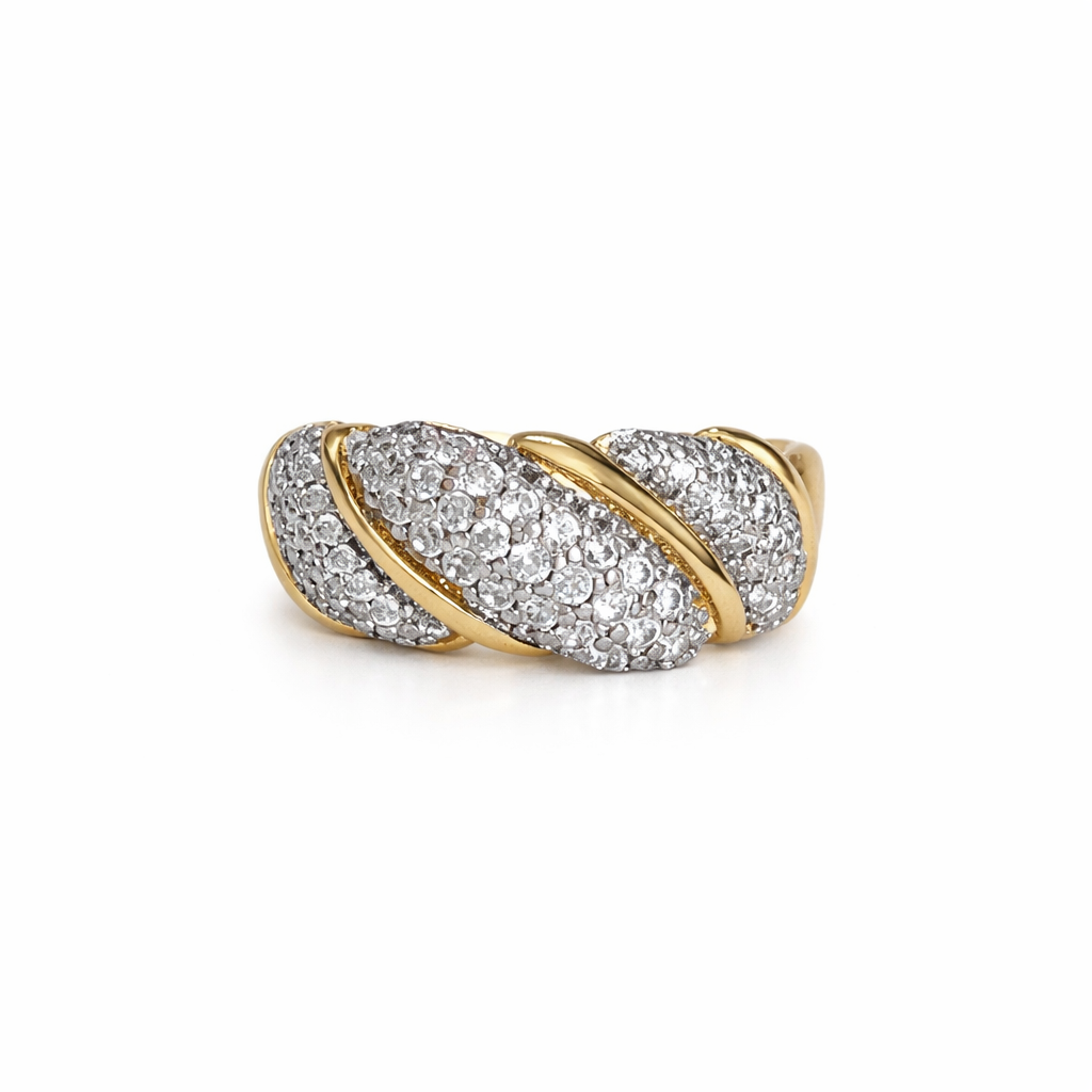 Anillo bicolor