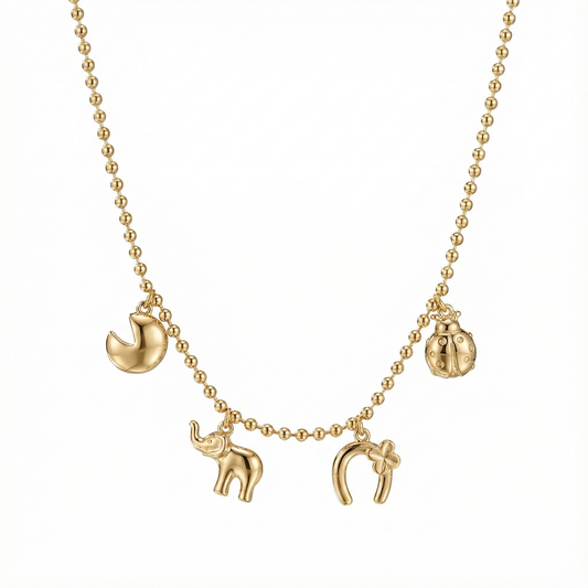 Collar multicharm lucky