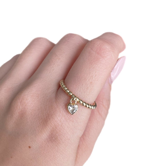 Anillo corazón
