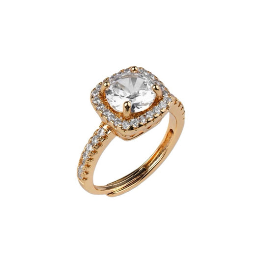 Anillo cuadro