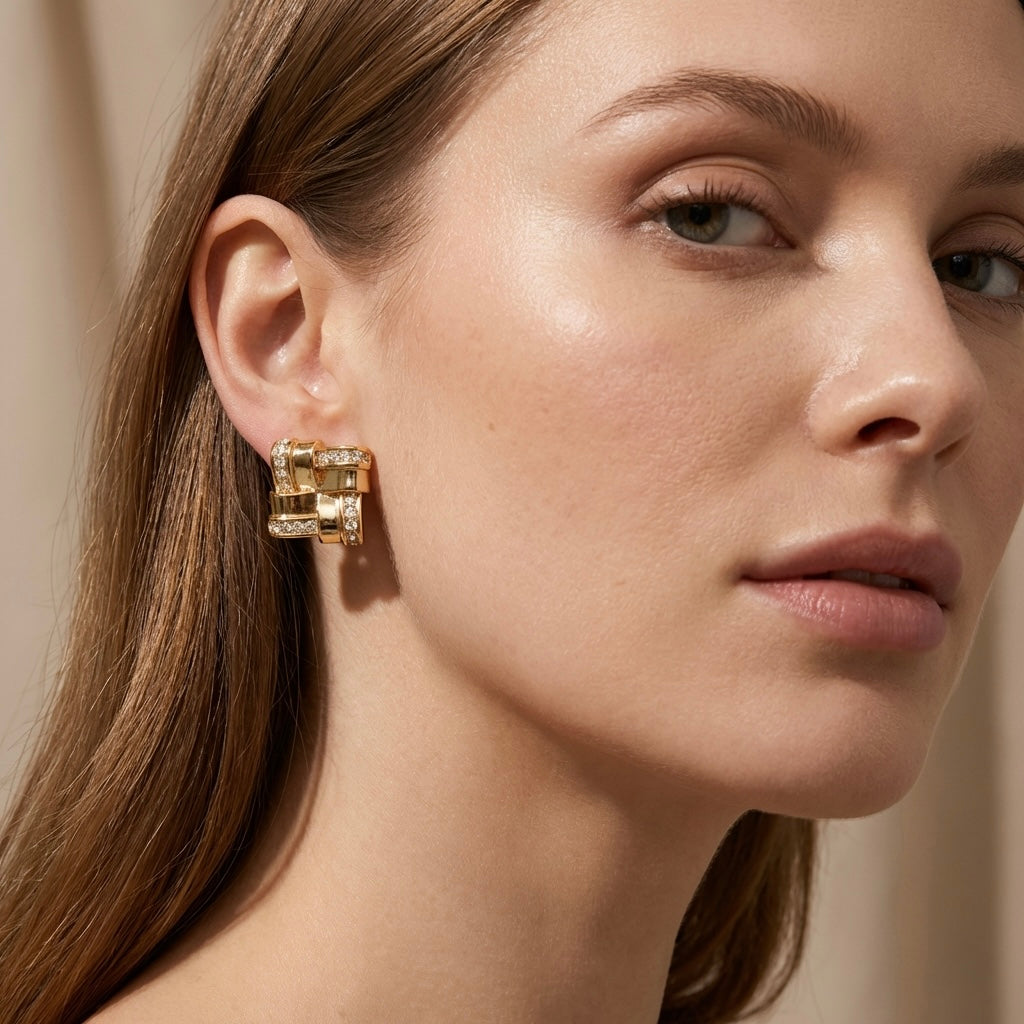 Aretes cuadro