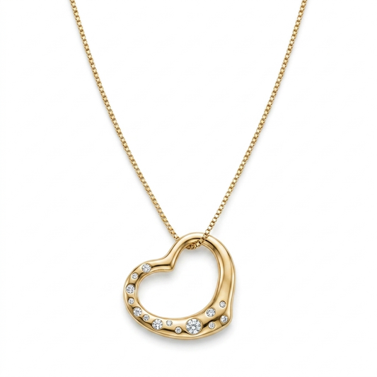 Collar corazón