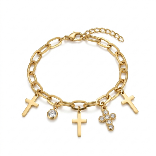 Pulsera Cruces