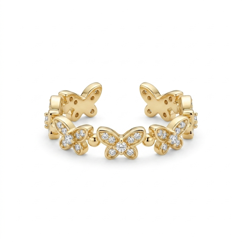 Anillo mariposas