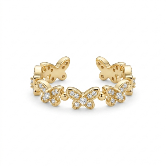 Anillo mariposas
