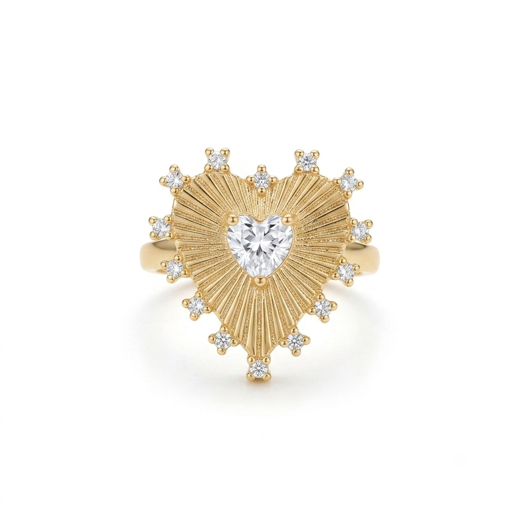 Anillo corazón