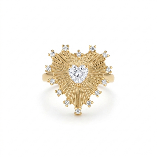 Anillo corazón