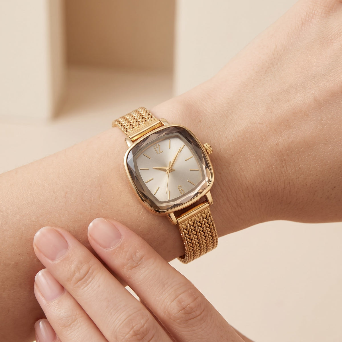Reloj tejido