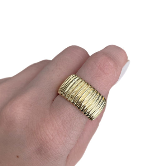 Anillo líneas grueso