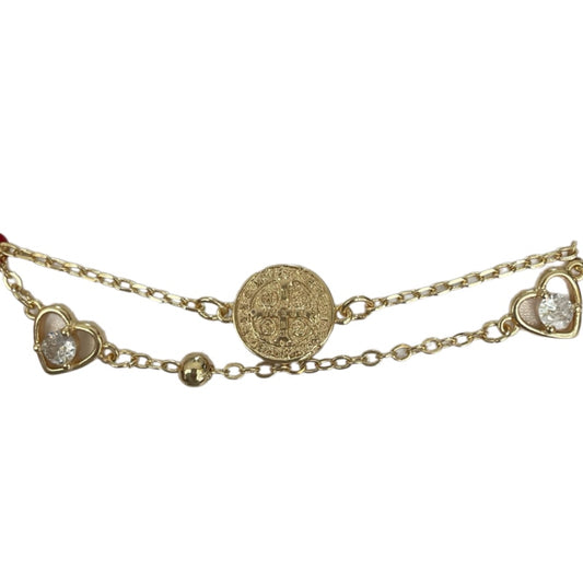 Pulsera doble San Benito