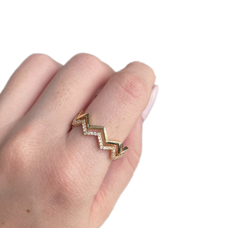 Anillo ZigZag